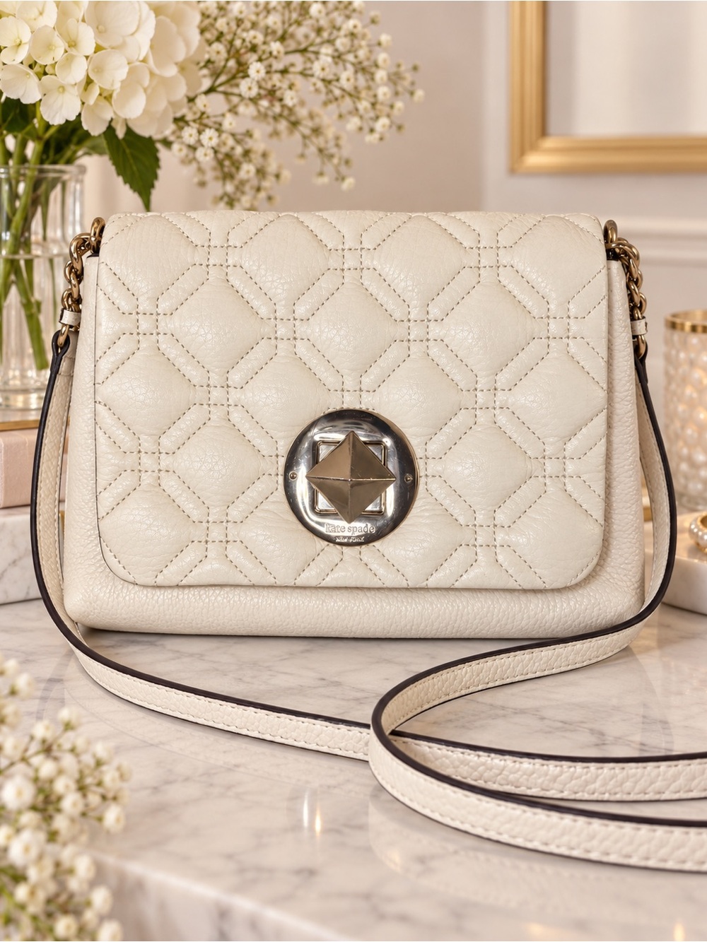 Kate Spade Astor Court Naomi Quilted Crossbody Bag